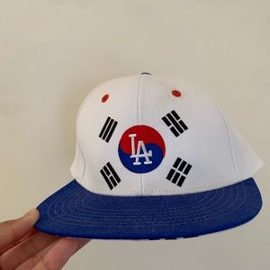 la dodgers korean hat
